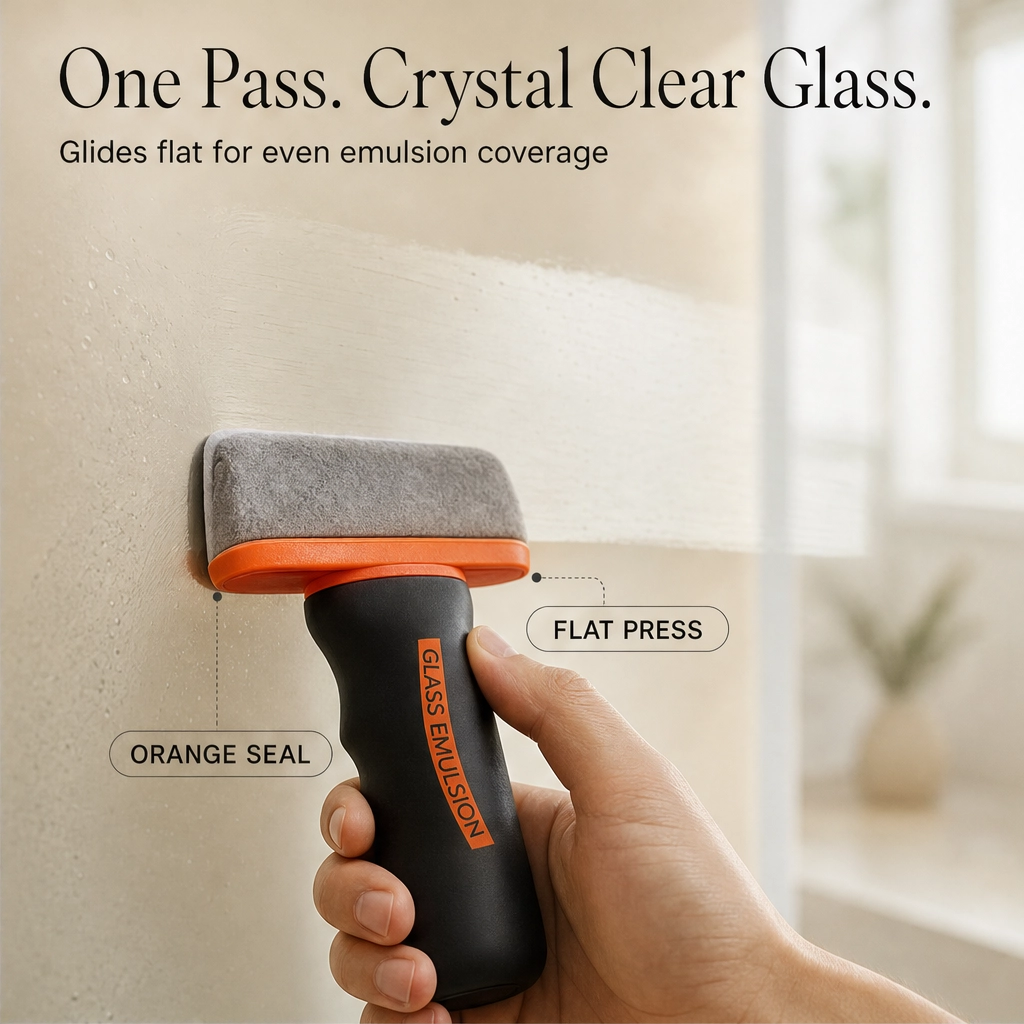 Optiglaze™ – Handheld Oil-Film Remover for Crystal-Clear Glass + 50% OFF