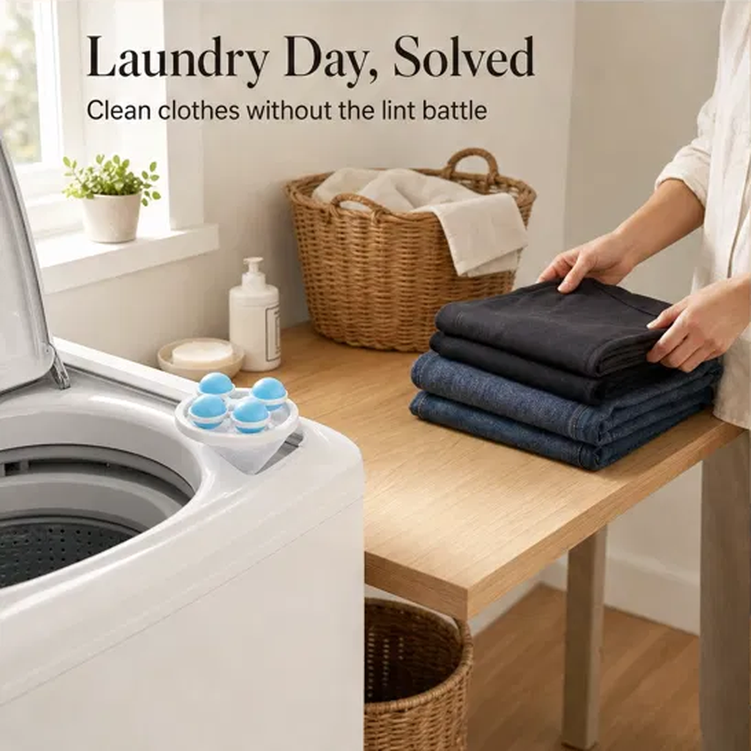 Swirlo™ – Floating Reusable Lint & Pet Hair Catcher for Top-Load Washers + 1+1 FREE