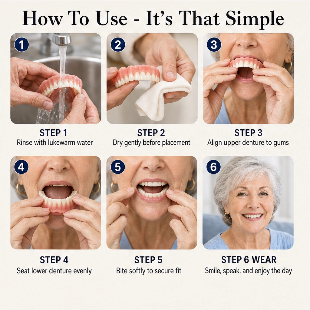 Everbeam – Custom-Fit Moldable Dentures for a Natural, Confident Smile + 50% OFF
