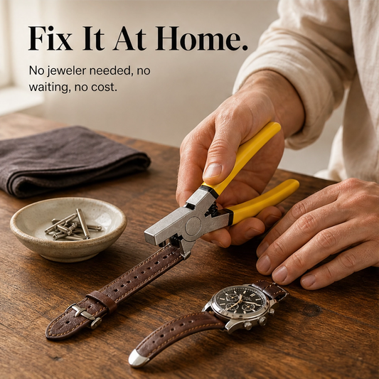 Punchwell – Portable Leather Hole Punch Plier for Watch Straps, Belts & Shoes + 50% OFF