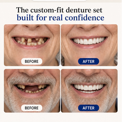Everbeam – Custom-Fit Moldable Dentures for a Natural, Confident Smile + 50% OFF