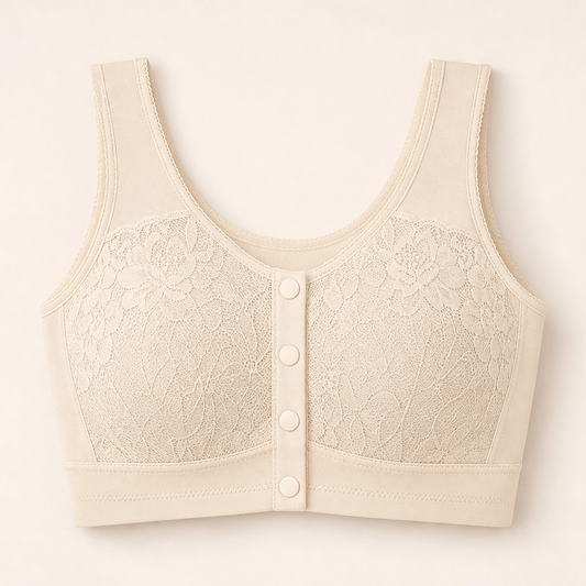 Calla – Wireless Front-Button Full-Support Comfort Bra + 1+1 FREE