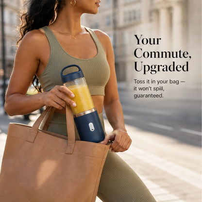 Vivablend™ – Cordless Portable Blender with Ice-Crushing 6-Blade Motor + 50% OFF