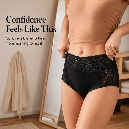 Lumère – Soft Breathable Lace Comfort Panties + 1+1 FREE