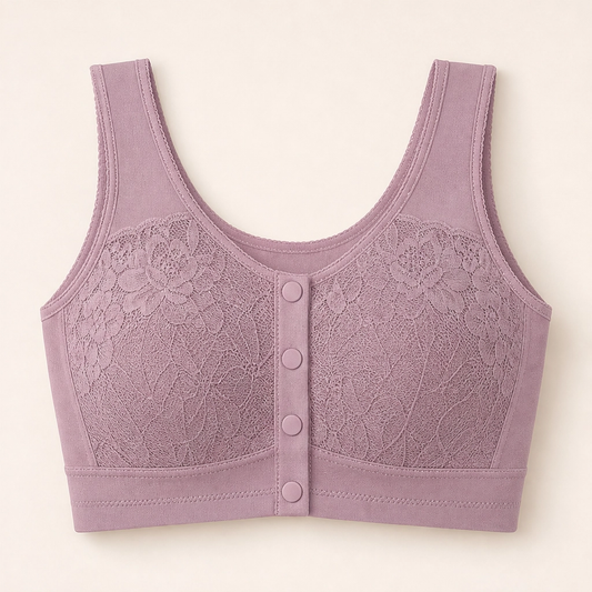 Calla – Wireless Front-Button Full-Support Comfort Bra + 1+1 FREE