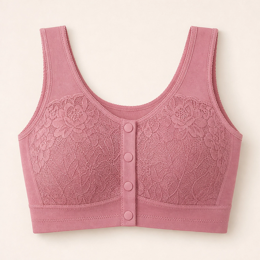Calla – Wireless Front-Button Full-Support Comfort Bra + 1+1 FREE