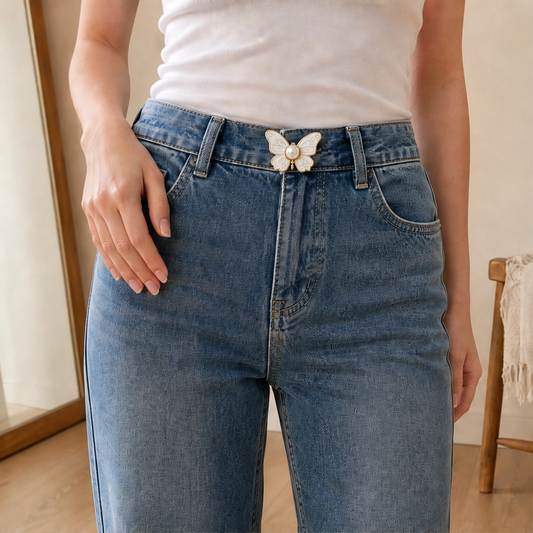 Gossamer™ – Removable Butterfly Waist Buckle, One-Click Adjustable Waistband Cincher + 50% OFF