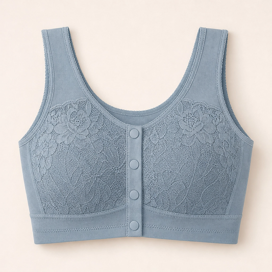 Calla – Wireless Front-Button Full-Support Comfort Bra + 1+1 FREE