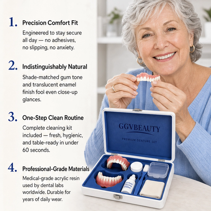 Everbeam – Custom-Fit Moldable Dentures for a Natural, Confident Smile + 50% OFF