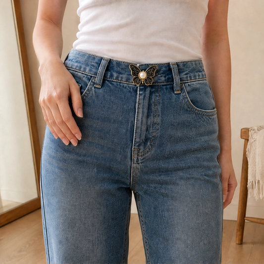 Gossamer™ – Removable Butterfly Waist Buckle, One-Click Adjustable Waistband Cincher + 50% OFF