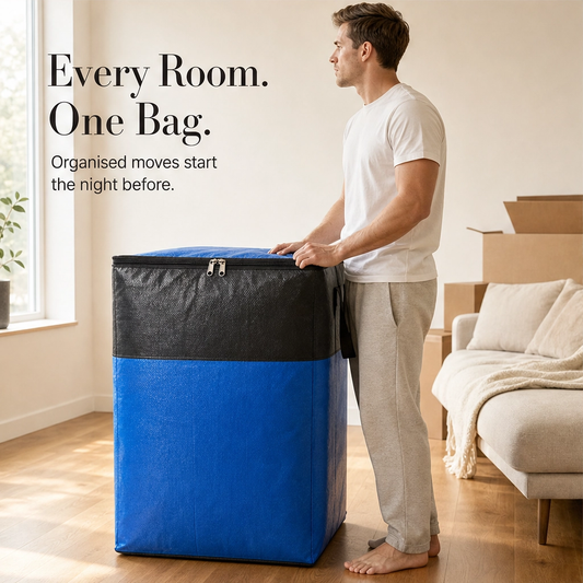 Stowhaven™ – Heavy-Duty Foldable Storage & Moving Bag with Reinforced Handles + 50% OFF