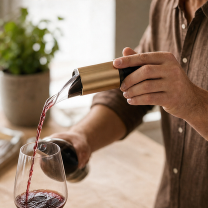 Vintwist – 2-in-1 Vacuum Sealer and Pour Spout Wine Stopper + 50% OFF lifestyle