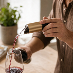 Vintwist – 2-in-1 Vacuum Sealer and Pour Spout Wine Stopper + 50% OFF