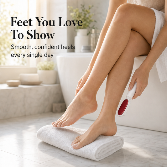 Solvera – Dual-Sided Callus Remover & Foot File + 50% OFF features