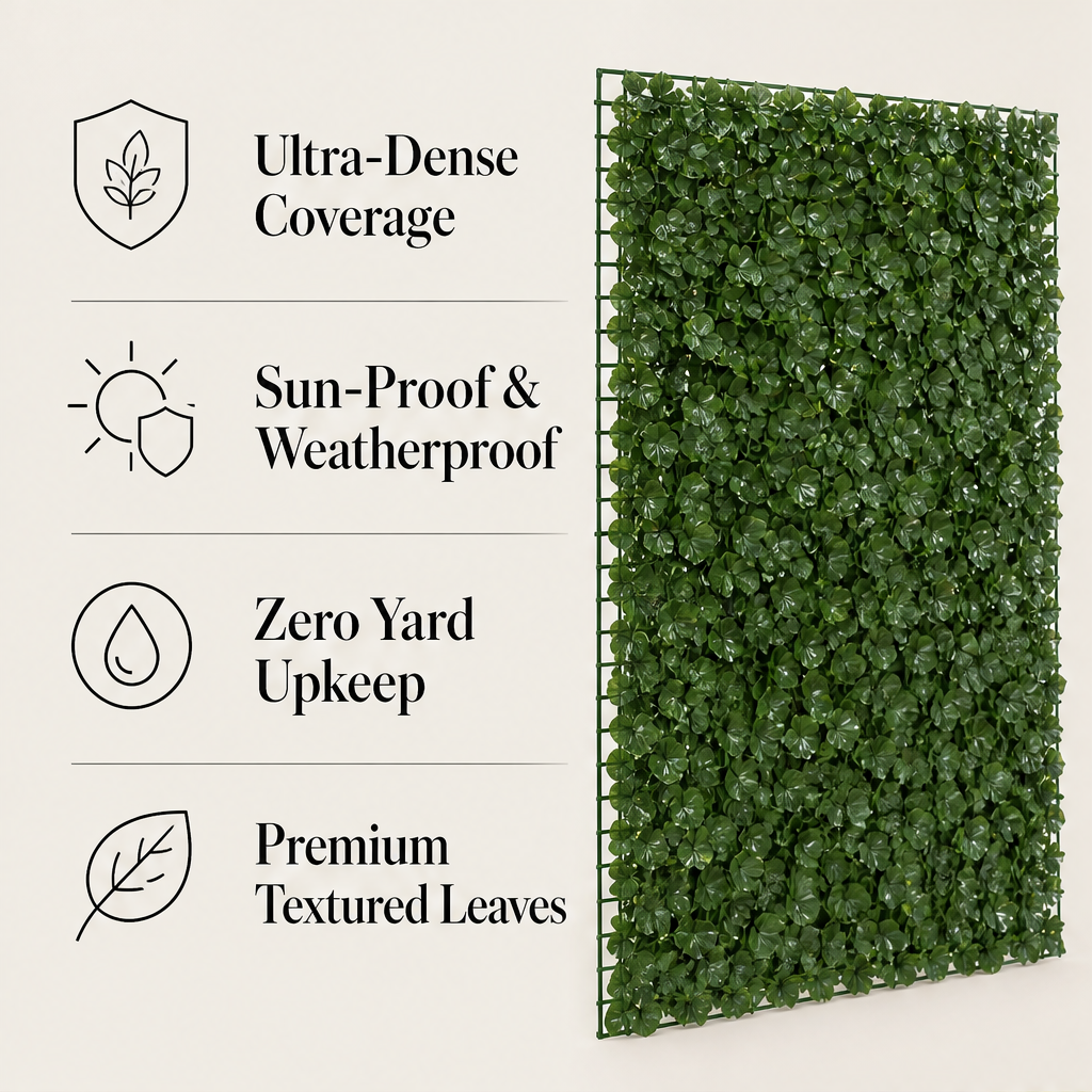 Verdalia – UV-Resistant Faux Ivy Privacy Fence Screen + 50% OFF features