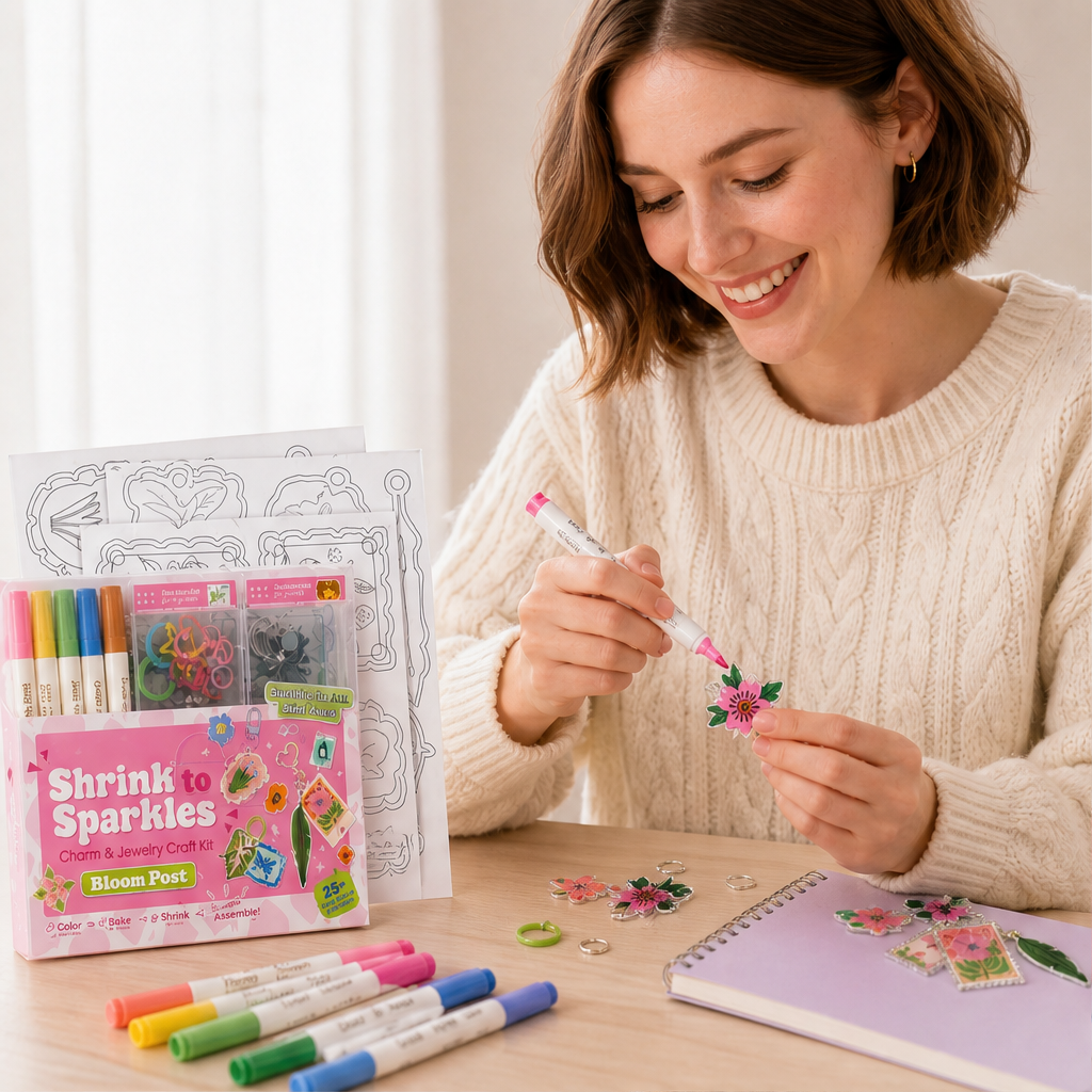 Bloomcraft Studio – Color, Bake & Shrink Charm Making Craft Kit + 50% OFF lifestyle