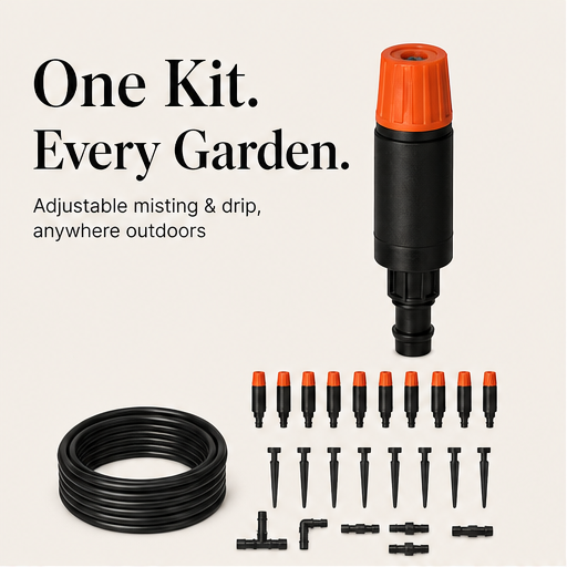 TrickleGrove – Adjustable Misting &amp; Drip Automatic Watering Kit detail