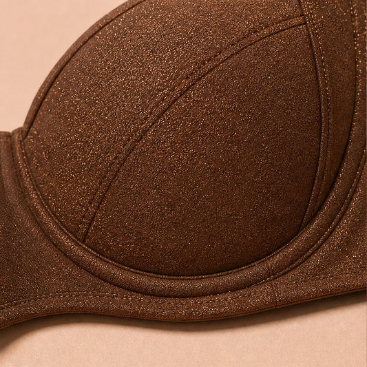Lumielle – Lightly Padded Shimmer Balconette Bra with Invisible Lift + 1+1 FREE detail