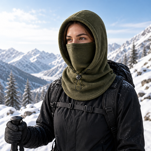 Trailcrest – Full Face & Neck Coverage Fleece Balaclava Hood + 50% OFF lifestyle