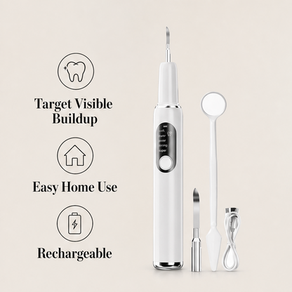 Pearlwick – Gum-Safe Ultrasonic Tartar Remover and Teeth Cleaner Set + 50% OFF features