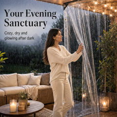 Clearguard – Heavy-Duty 14 Mil Clear PVC Weatherproof Tarp + 50% OFF