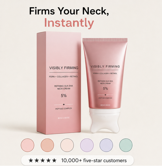 Renuvale – Peptide Retinol Firming Cream with Built-In Gua Sha Massager + 1+1 FREE features