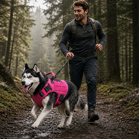 Steadfang – Reinforced Oxford Fabric Dog Harness Vest with Grab Handle + 50% OFF lifestyle