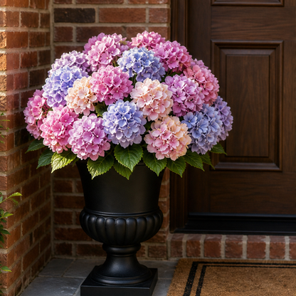 Fernvale Bloom – UV-Resistant Silk Hydrangea Heads for Outdoor Planters + 50% OFF lifestyle