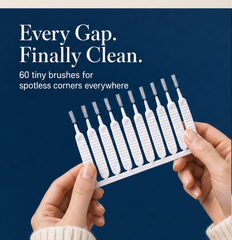 CrevixPro – Tiny Crevice Cleaning Brushes, 30 Pack + 1+1 FREE