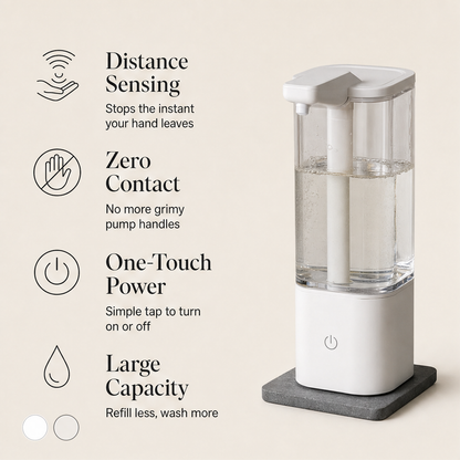 Sensara – Touchless Sensor, No-Mess Automatic Dish Soap Dispenser + 50% OFF features