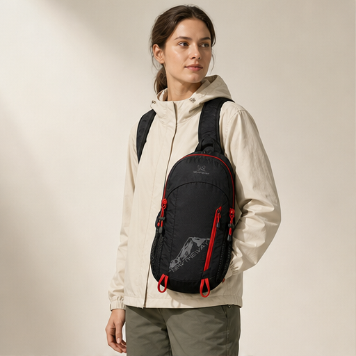 Packlyte – Foldable Water-Resistant Camping Backpack lifestyle
