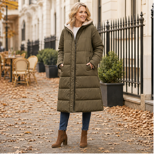 Willowmere – Reversible Sherpa-Lined Hooded Winter Coat + 50% OFF lifestyle