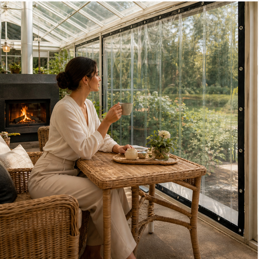 Clearshield – Heavy-Duty Weatherproof Clear Tarpaulin Cover + 50% OFF lifestyle