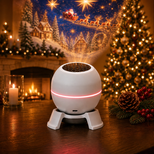 Wintersheen – Santa Sleigh Projection Holiday Night Light + 50% OFF lifestyle