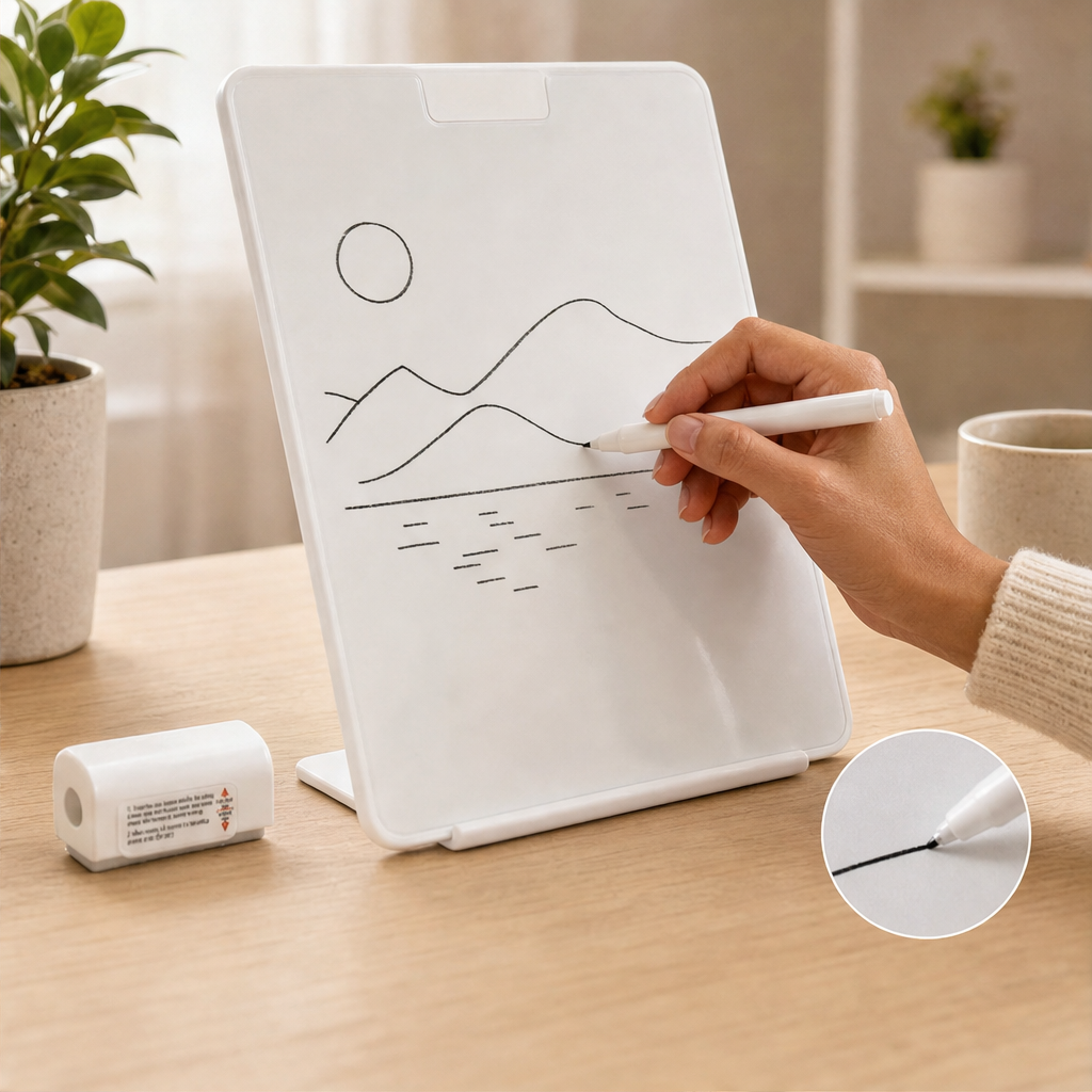 Clarislate – Inkless Reusable Magnetic Drawing Board with Pen + 50% OFF lifestyle