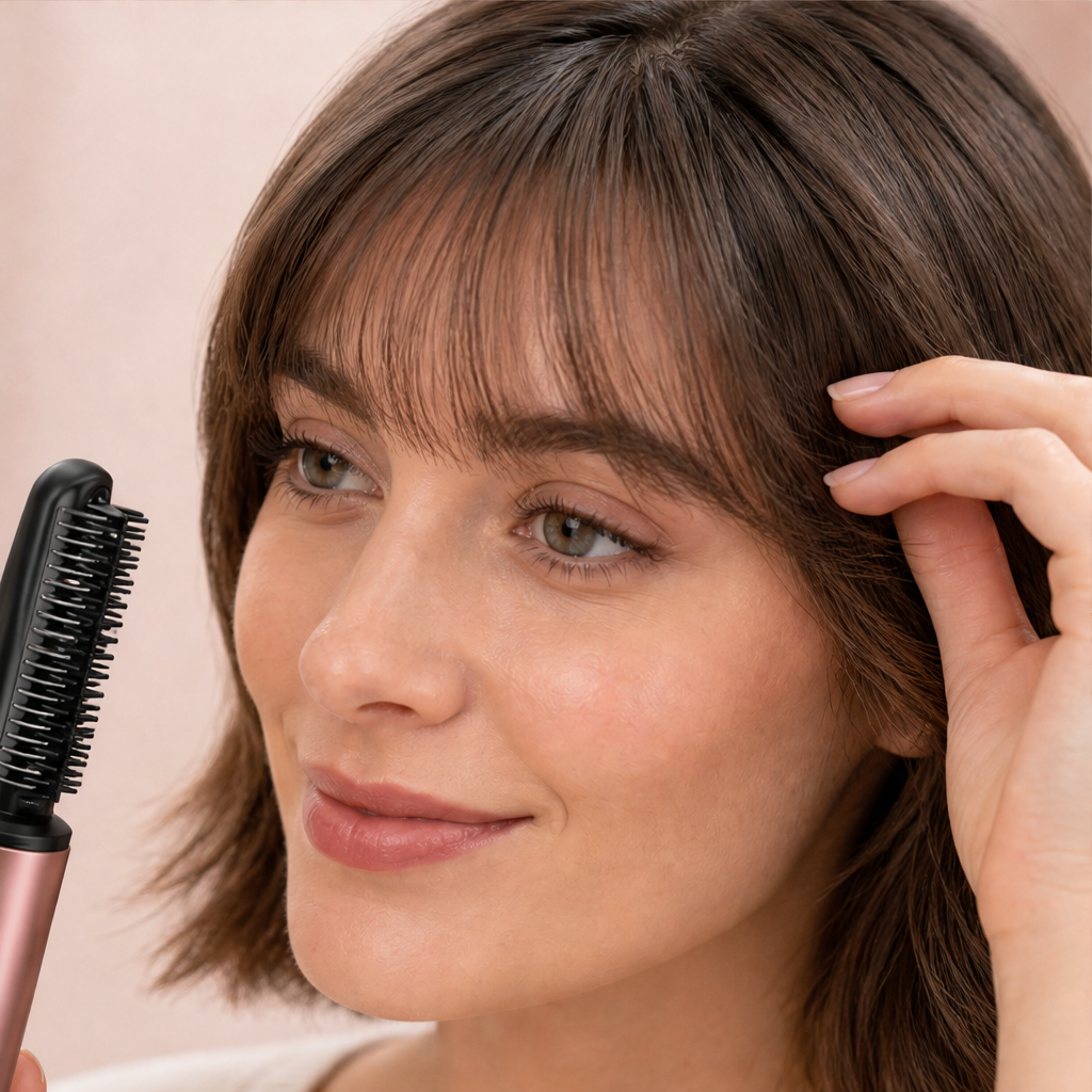 Cresslyn – Cordless Rechargeable Heated Styling Comb for Bangs and Volume + 50% OFF lifestyle