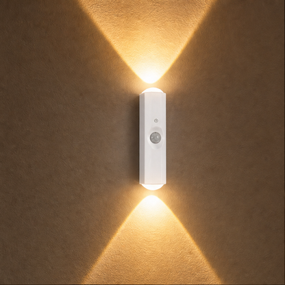 Glowarc – Dual-Beam Motion Sensor Wall Light, No Wires, Rechargeable + 50% OFF lifestyle