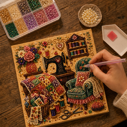 Gemloom – Relaxing Faceted Drill Diamond Art Kit + 50% OFF lifestyle