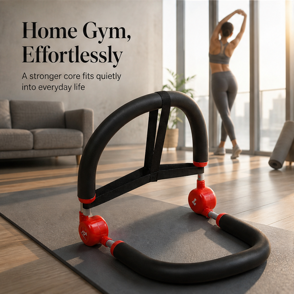Corebrace – Assisted Rebound Core & Sit-Up Exercise Machine + 50% OFF features