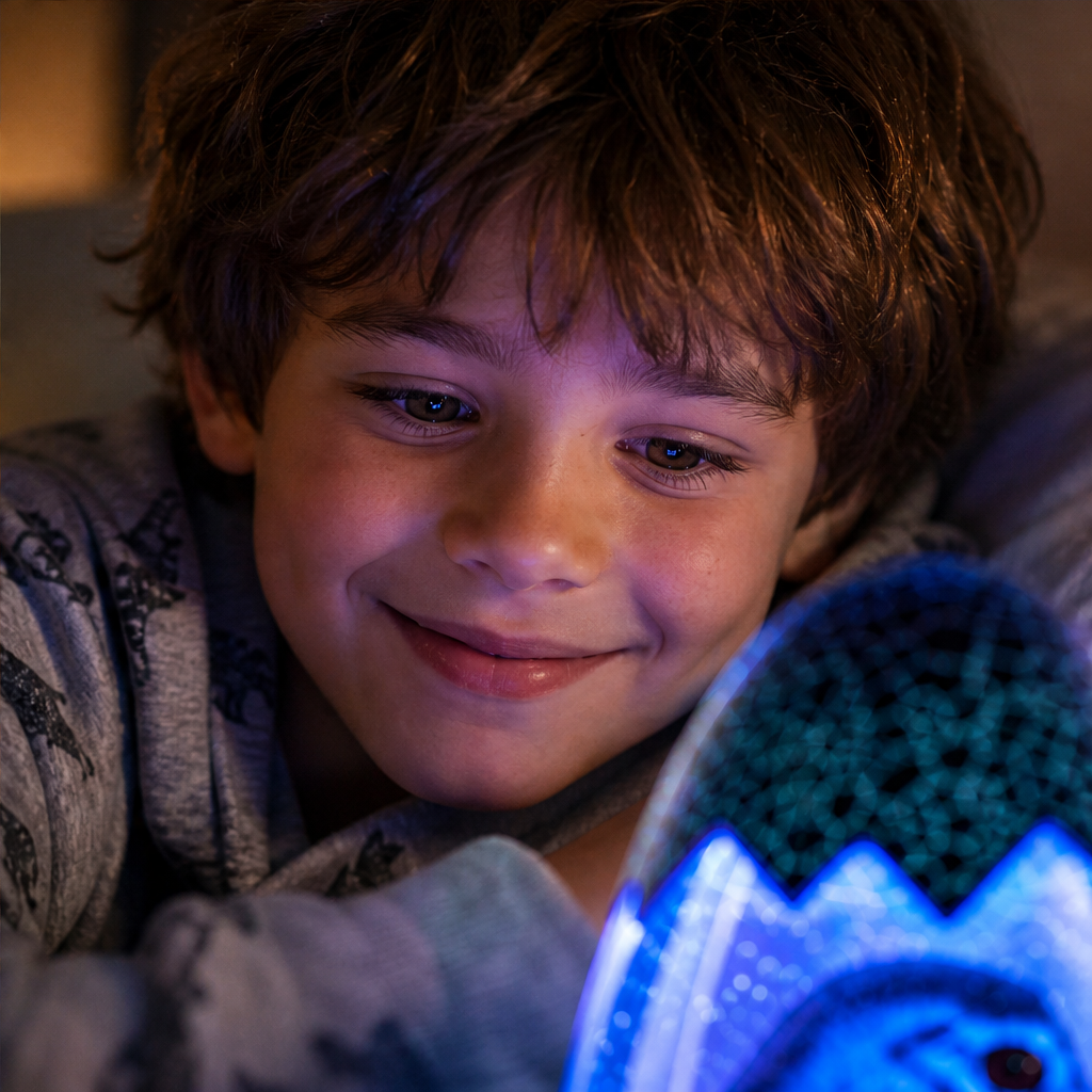 Hatchlume – Glowing Dinosaur Egg Incubator Night Light + 50% OFF lifestyle