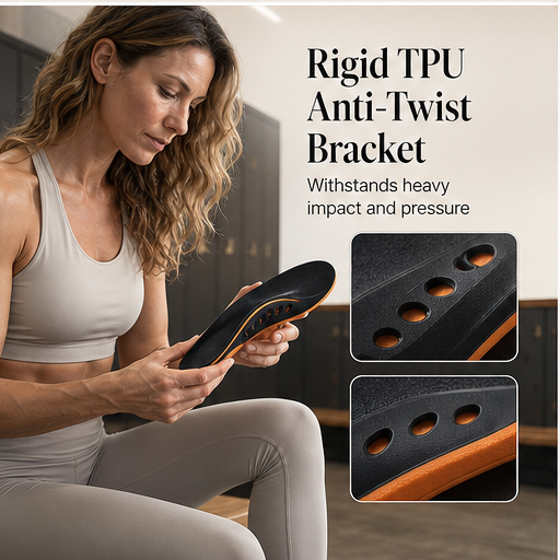 StepArch – Anti-Twist Support Ergonomic Insoles features