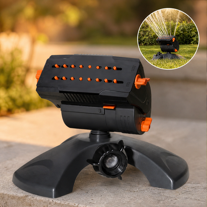 GreenArc – Adjustable 16-Nozzle Heavy Base Lawn Sprinkler + 50% OFF lifestyle