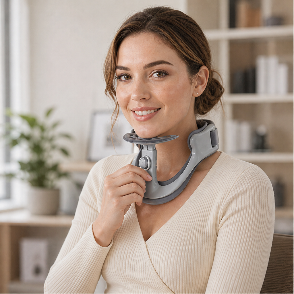 Uprighta – Adjustable 4-Way Neck & Posture Support Brace + 50% OFF lifestyle