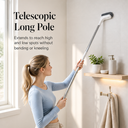Backarch – Extendable No-Bend Long Handle Scrub Brush + 50% OFF features
