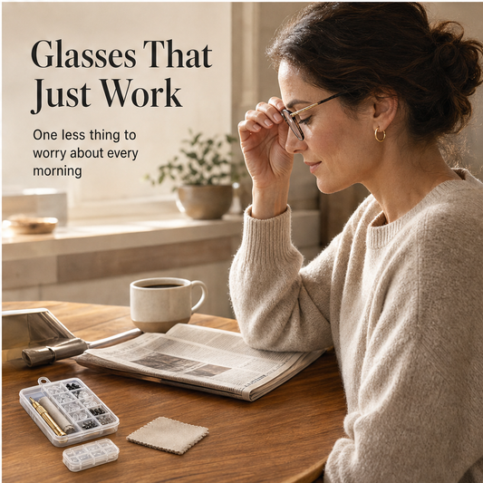Specfix – Nose Pad & Screw Repair Kit for Glasses + 50% OFF features