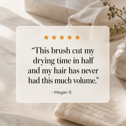 Aurenne – Vented Round Brush for Volume, Shine & Fast Blowouts + 50% OFF detail