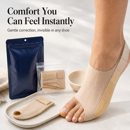 Solume – Adjustable Fit Toe & Bunion Support Set + 50% OFF features