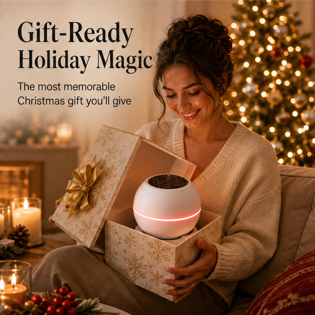 Wintersheen – Santa Sleigh Projection Holiday Night Light + 50% OFF features