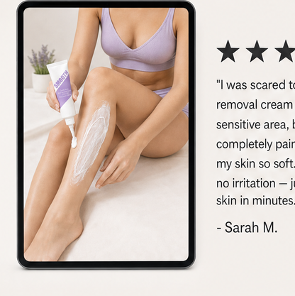 CloudSense – Pain-Free Bikini Hair Removal Cream & Spray Kit + 1+1 FREE detail