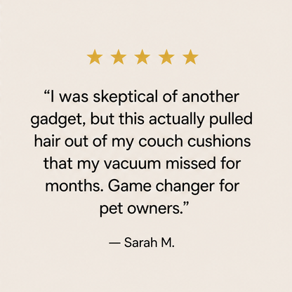 Furlift – Reusable Dual-Texture Pet Hair Remover Brush with Long Handle + 50% OFF detail